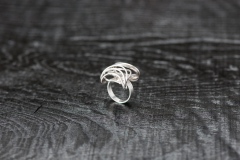 Ring, Lamellen straff, SIlber 925